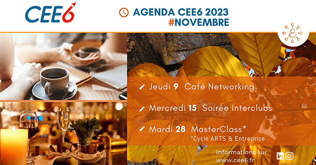 Agenda CEE6 Novembre 2023