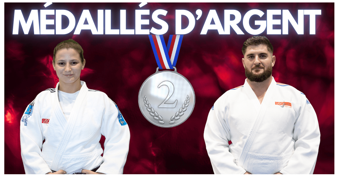 Deux Orléanais Vice-Champions de France 2023 !