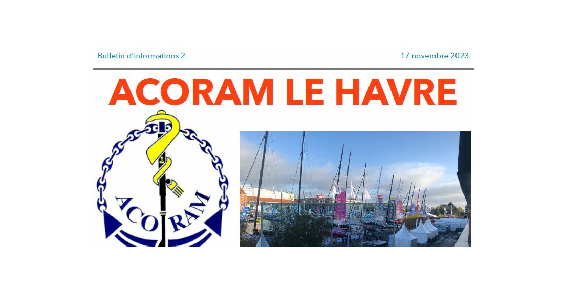 Le Havre : bulletin de section novembre 2023