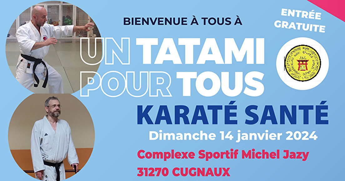 Stage Karaté Santé le 14/01/2024