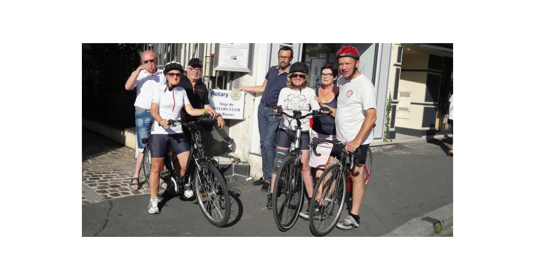 610 km pour 6 membres du Rotary Club de Bayeux