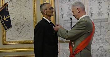 Vannes. Le caporal-chef Saada Bentehami décoré de la Médaille militaire