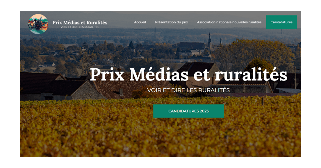Le Parlement rural français lance le prix Médias ruralités