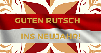 Mitteilungsblatt "guten Rutsch ins Neujahr!"