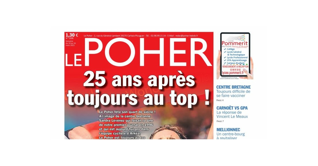 « Le Poher » fête ses 25 ans : Trois questions à Erwan Chartier