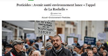 Pesticides - Avenir Santé Environnement lance "L'appel de La Rochelle" !