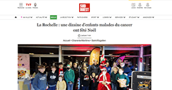 La Rochelle - Une dizaine d'enfants malades ont fêté Noël !