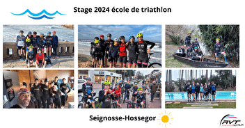 Stage 2024 école de triathlon
