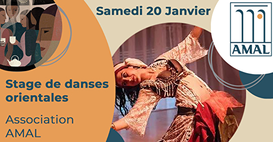 Inscrivez-vous pour le stage de danses orientales ce samedi 20 Janvier !