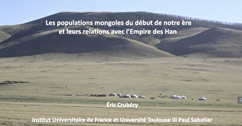 LES POPULATIONS MONGOLES AU DEBUT DE NOTRE ERE