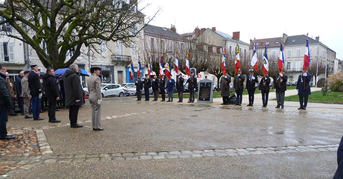 Cérémonie en hommage aux Médaillés militaires 25ème section Périgueux