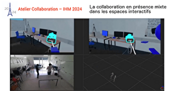 IHM 24: Collaboration en présence mixte dans les espaces interactifs