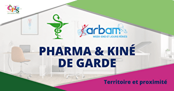 Pharma et Kiné de garde week-end du 27.01.24