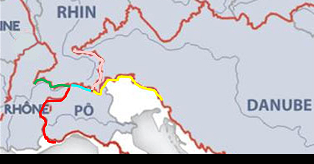 Challenge des cols<br />
routiers situés sur les LPE “inter-mer” des Alpes