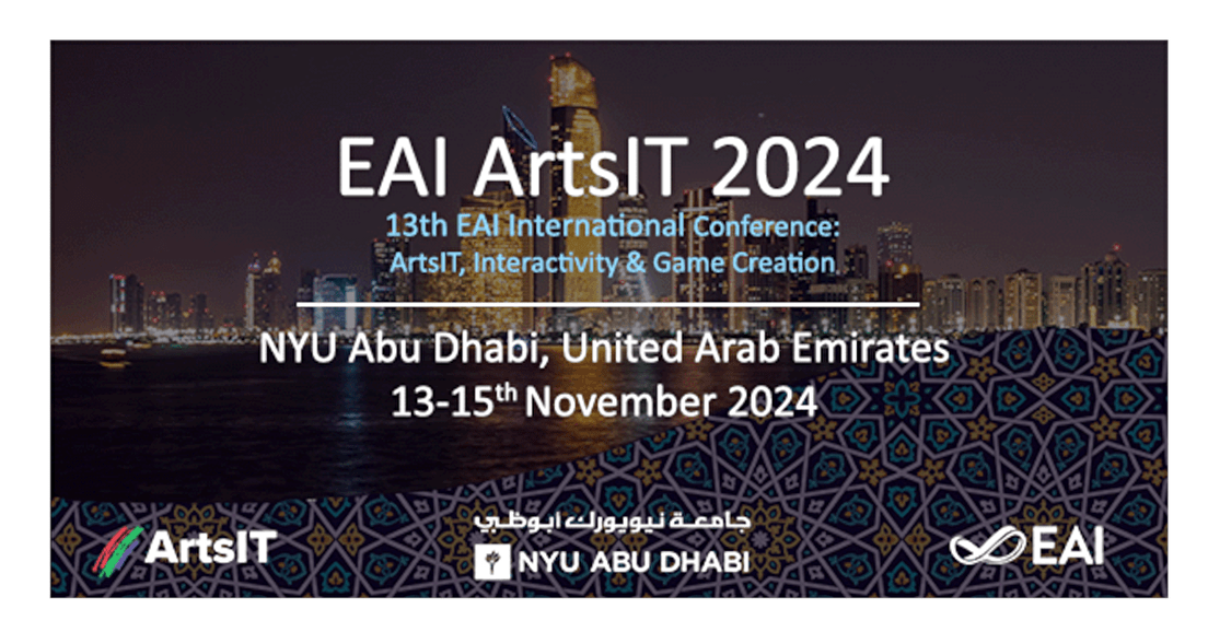 Call for ArtsIT 2024, Abu Dhabi, Interactivity & Game Creation