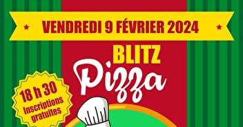 Tournoi de Blitz Pizza vendredi 17 novembre