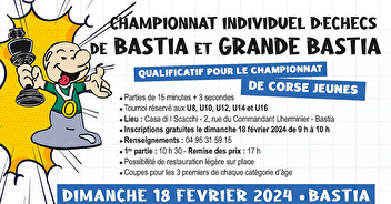 Championnat individuel de Bastia - dimanche 18 février 2024