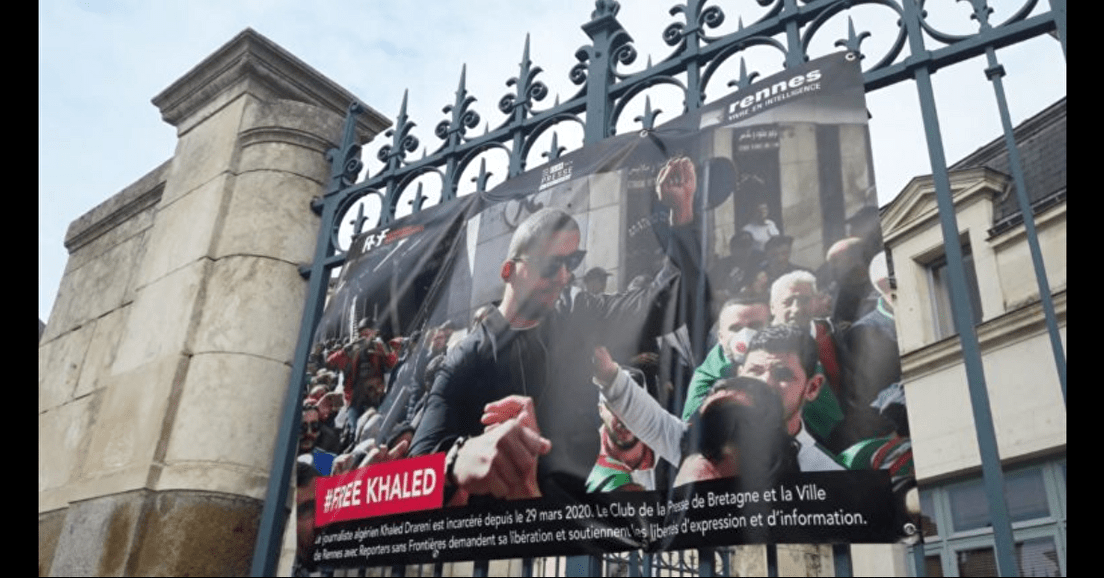 Rennes et le Club Presse Bretagne demandent la libération de Khaled Drareni