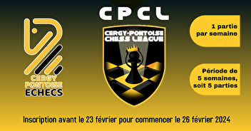 Cergy Pontoise Chess League !