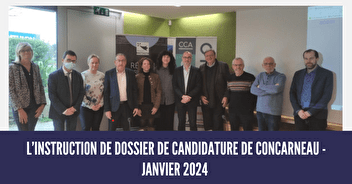 Janvier 2024 : l’instruction de dossier de candidature de Concarneau
