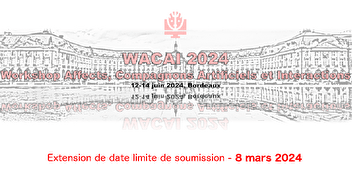 WACAI 2024: Workshop AFFECT, COMPAGNON ARTIFICIEL, INTERACTION