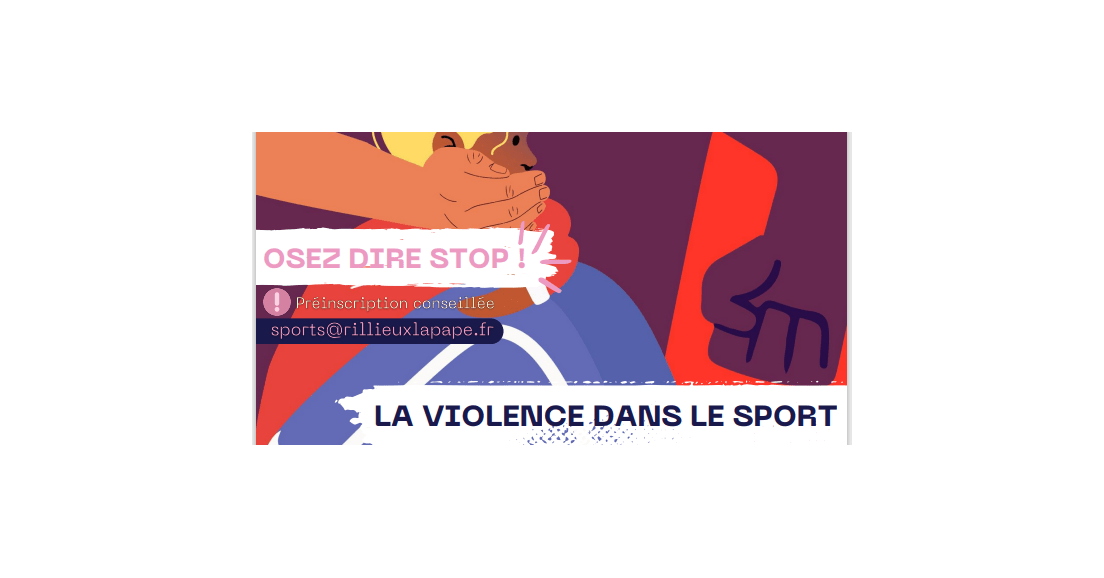 Conférence / Débat sur la violence dans le sport - 22 mars 2024