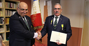 Le Président Pérez récompensé de la Médaille d'Or associative de la SNEMM