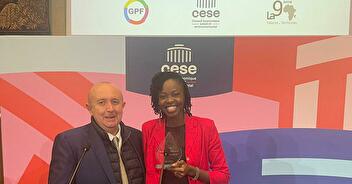 Fatou Diouck, prix de l'Excellence Sportive du GPF
