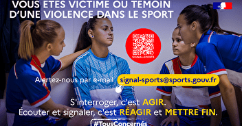 STOP aux actes de violence dans le sport !