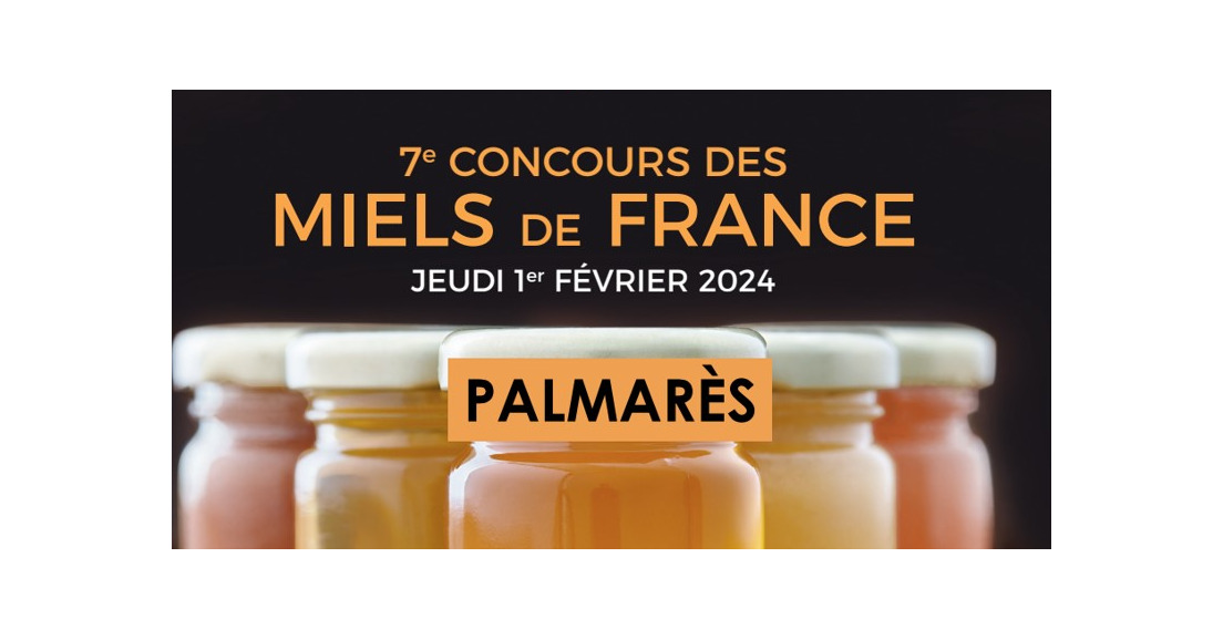 Palmarès du Concours des Miels de France 2023