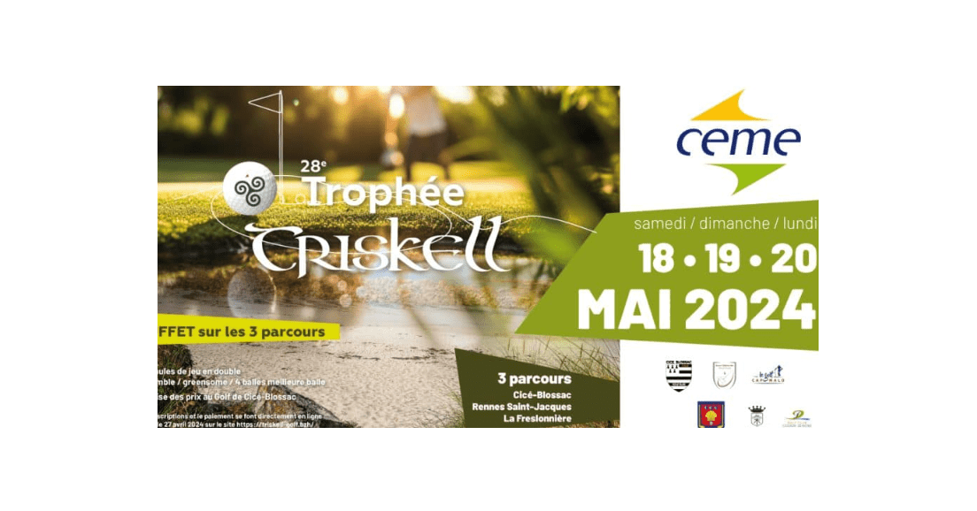 18 au 20 mai - Trophée Triskell Golf