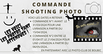 SHOOTING PHOTO - A VOS COMMANDES