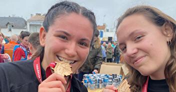 NOIRMOUTIER : Rachel et Claire finishers de leur 1er semi-marathon