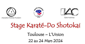 KARATÉ - Stage de l’École Mushinkai (22-24 mars)