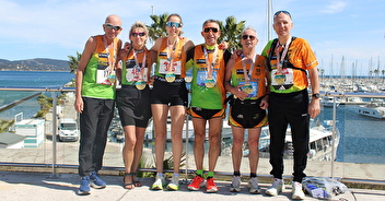 Championnats de France de marathon à St Tropez le diamche 24 mars 2024