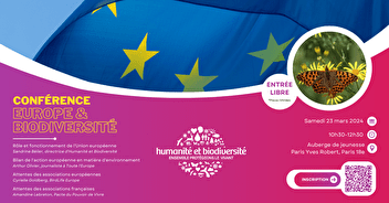 Conférence "Europe & Biodiversité, le samedi 23 mars 2024