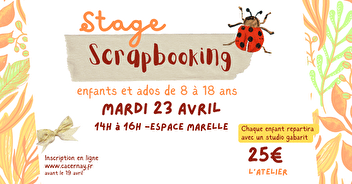 Stage Scrapbooking - lundi 4 mars