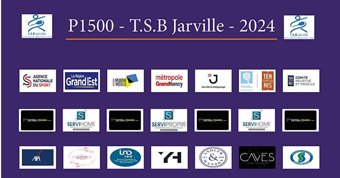 P1500 T.S.B Jarville - La programmation de samedi