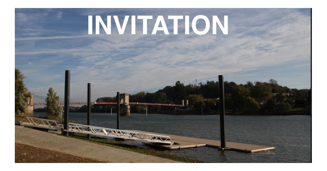 Inauguration de notre nouveau ponton le 24/11 à 12h