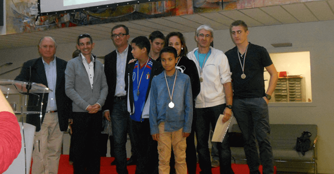 Remise des médailles mairie de Tarnos le 23/10/2015