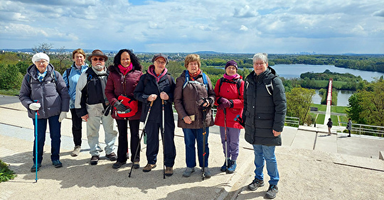 Randonnée pédestre du 22 avril : axe majeur et étangs de Cergy