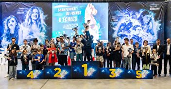 Le TAC Echecs à la tête du championnat de France Jeune 2024 !