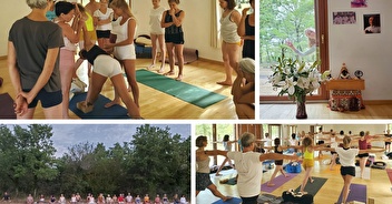 Retraite d’été de yoga Iyengar dans le Lot