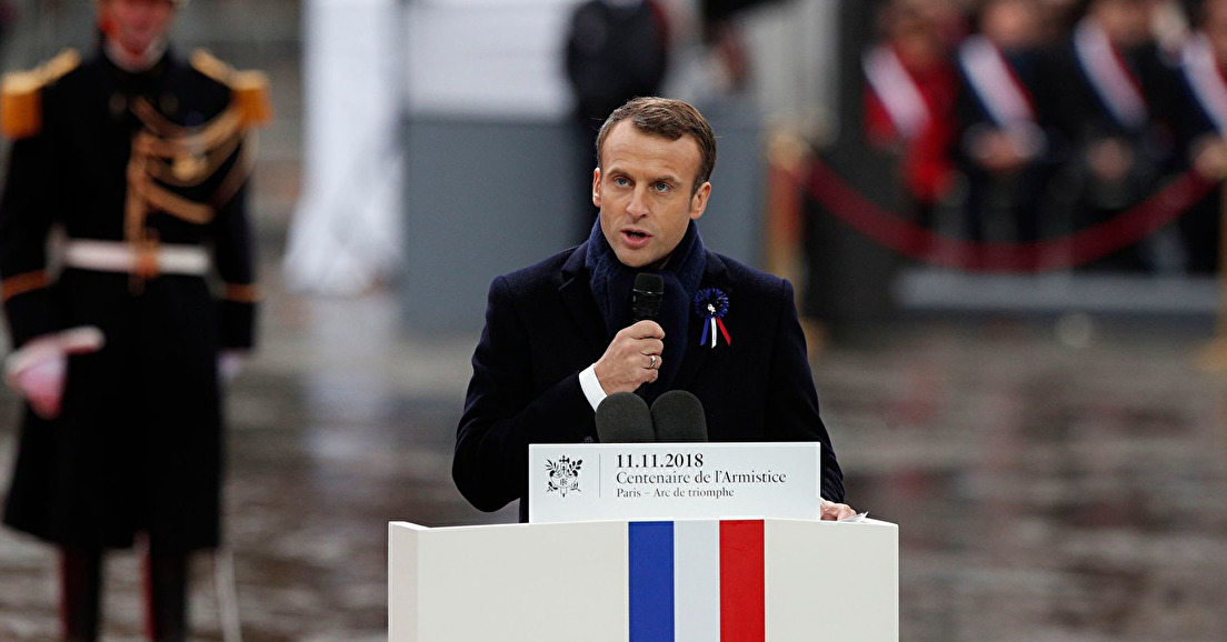 Discours d'Emmanuel Macron pour le centenaire de l'Armistice