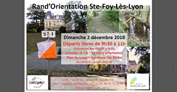 Rand'Orientation Ste Foy-lès-Lyon