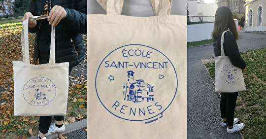 Commandez votre Tote-bag Saint-Vincent, cadeau de Noël sympa et pratique !