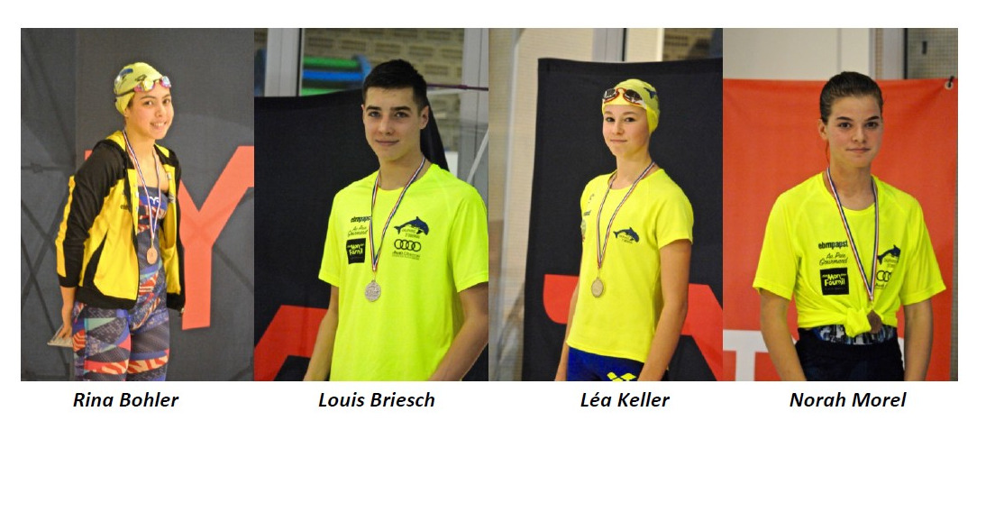 Des nageurs obernois au meeting national à Mulhouse