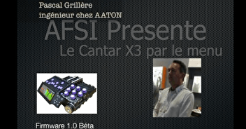 Atelier : Le Cantar X3 par le menu - Micro Salon 2015