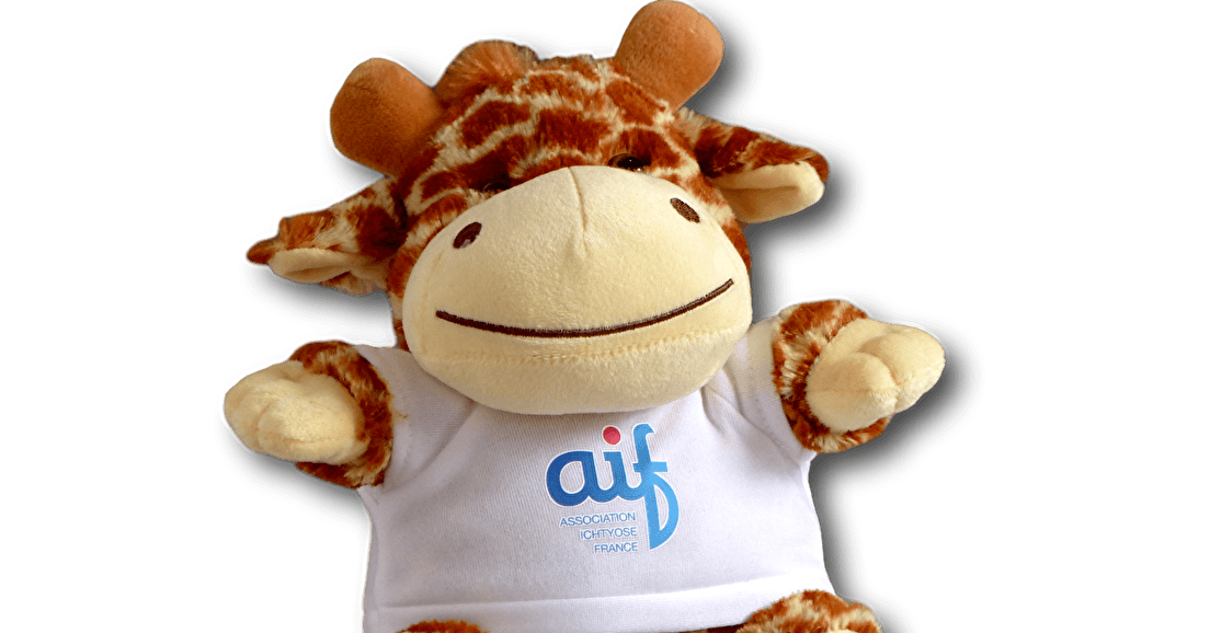 "Lulu" la girafe, mascotte de l'AIF