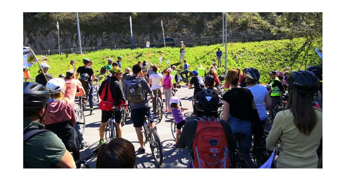 Récit-souvenir de la convergence à vélo Marche pour le Climat du 16 mars
